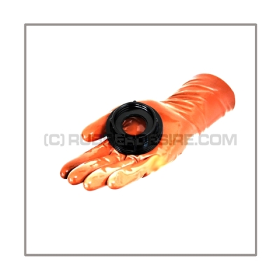 Gasmask-adaptor A-C3BIO for C3-Bio and Baron gasmasks with special 60mm thread to standard 40mm thread in black